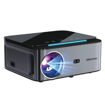 A conference room data projector.